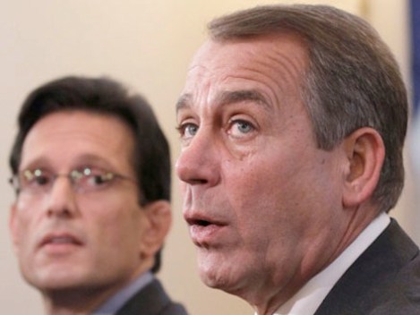 Eric Cantor and John Boehner