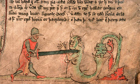 Page from One of the Icelandic Sagas