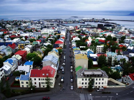 Downtown Reykjavik, Iceland
