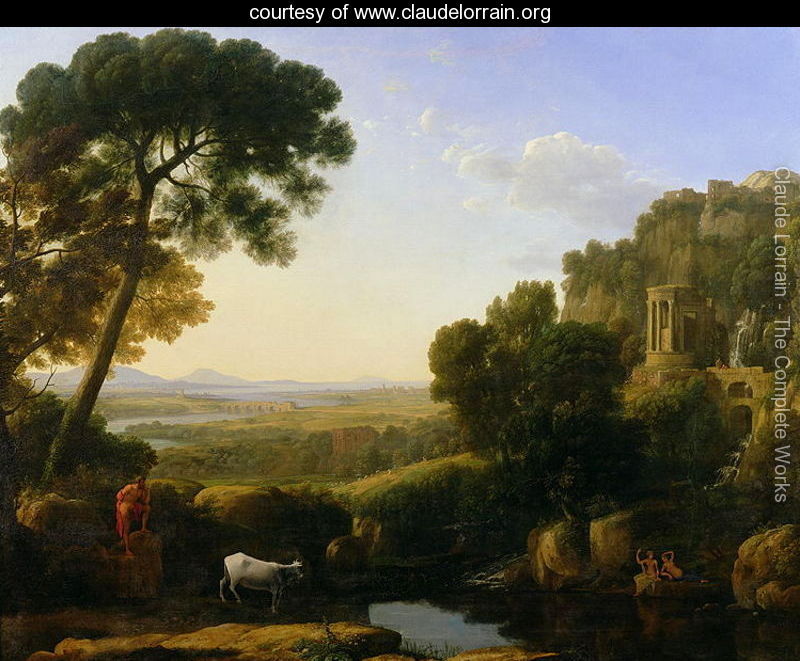 Claude Lorrain’s “A Landscape with Argus Guarding Io”