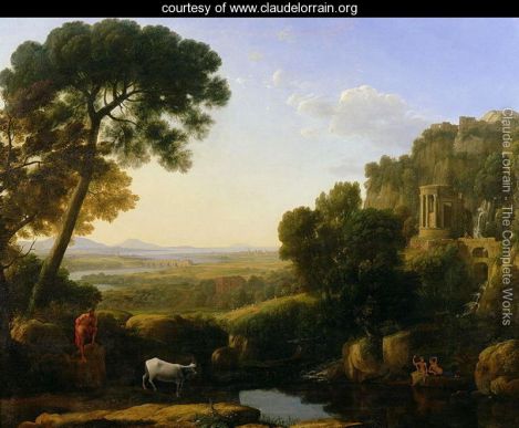 Claude Lorrain’s “A Landscape with Argus Guarding Io”