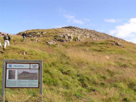 The Hill of Helgafell Just South of Stykkisholmur