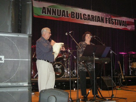 Bagpipe (Gaida) Player and Singer/Keyboard Player