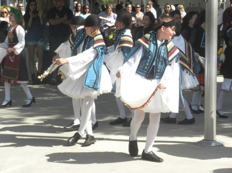 Boys from St. Nicholas Greek Orthodox Church in Macedonian Costume