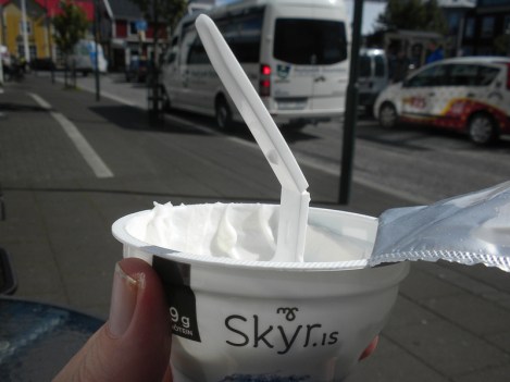 Plain Skyr. Yum!