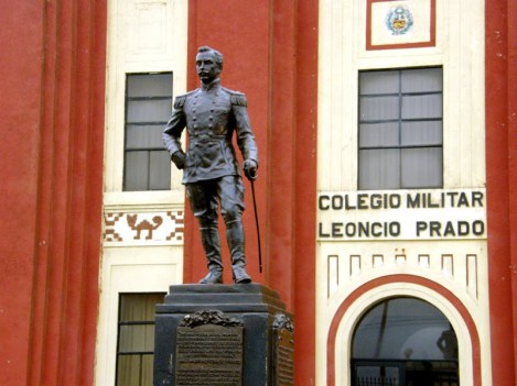 The Colegio Militar Leoncio Prado Near Lima