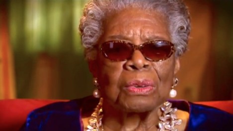 Poet Maya Angelou