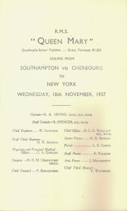 The Title Page of the Passenger List