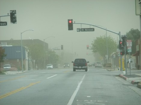 Bakersfield in a Windstorm
