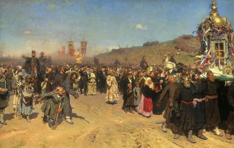 “Religious Procession in Kursk Province”