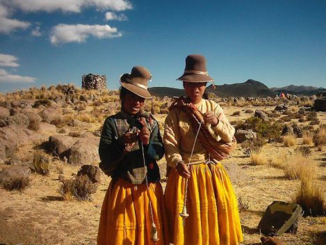 Two Aymara or Quechua Women