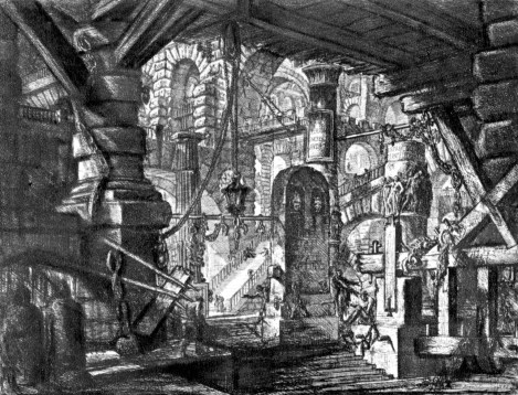 One of Giambattista Piranesi’s Carceri Prints