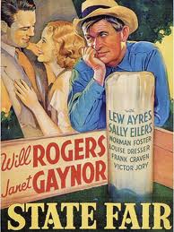 Poster for State Fair (1933) with Will Rogers