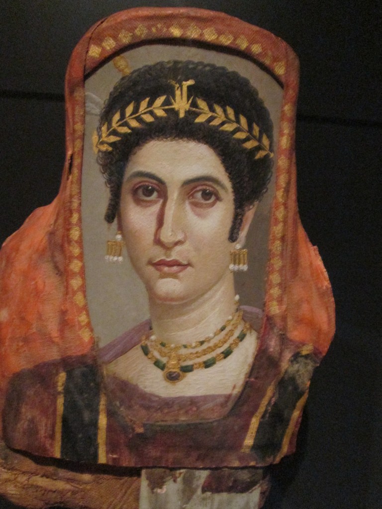 Faiyum Mummy Portrait of a Woman in Her Prime