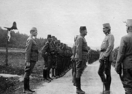 Hungarian Soldiers at the Front