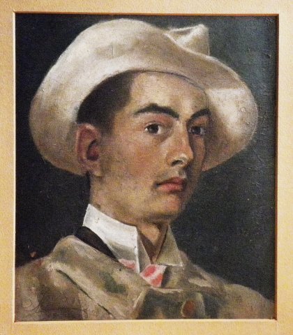 Béla Zombory-Moldován in His Early Twenties