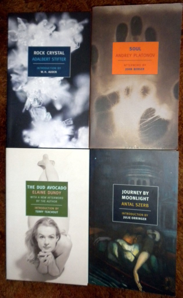 New York Review of Books Titles I Have Read This Month