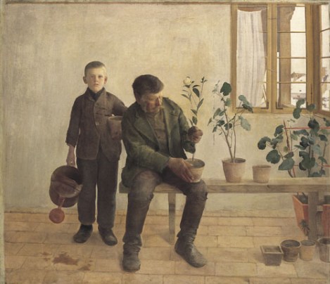 Károly Ferenczy’s “The Gardeners”