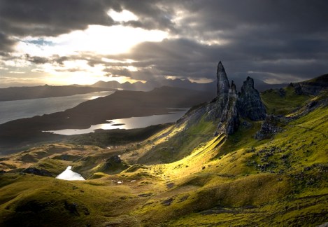 The Isle of Skye in the Hebrides