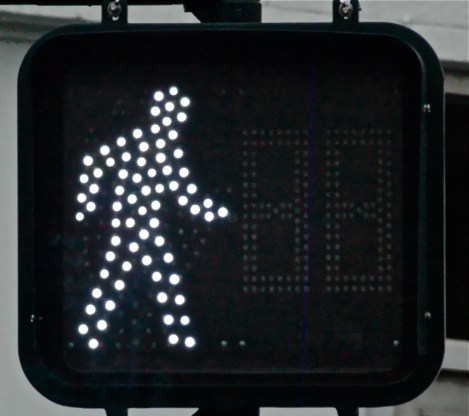 Looking at How People Cross the Street