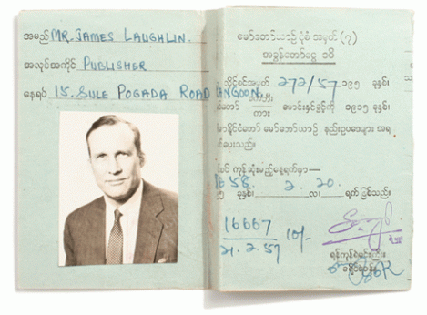 James Laughlin Visits Burma