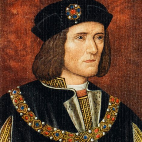 Portrait of Richard III Hanging in he National Portrait Gallery
