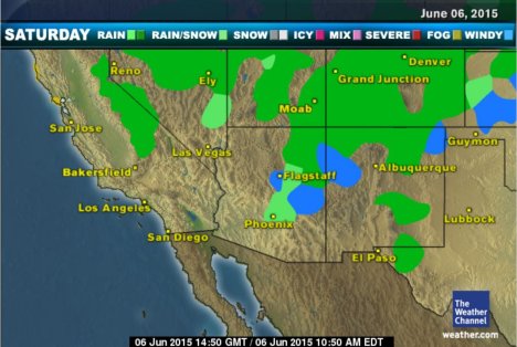 The Weather Stops at El Border