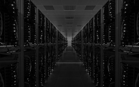 A Server Farm at Night