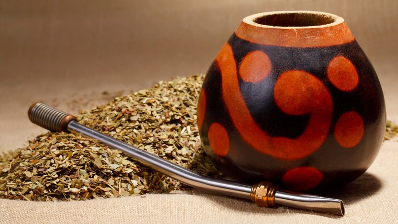 Traditional Yerba Mate Tea Popular in South America