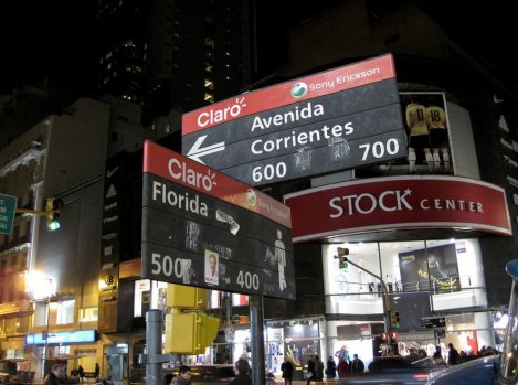 The Blue Dollar Market Is Centered on Calle Florida