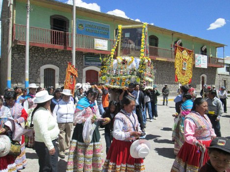 Religious Festival in Chivay