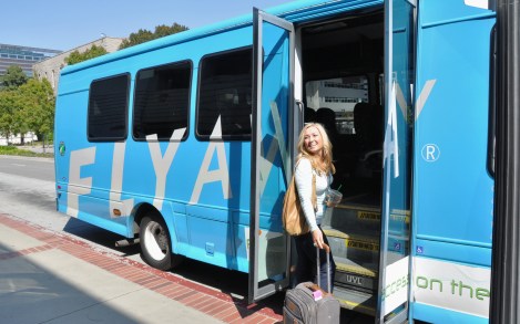 The Flyaway Bus from UCLA to LAX Airport