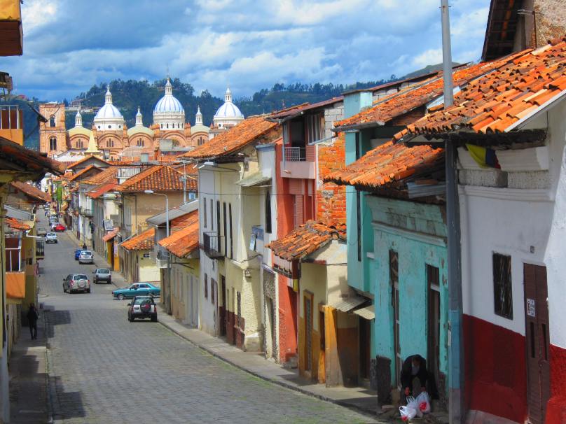 Street Scene, Cuenca, Ecuador