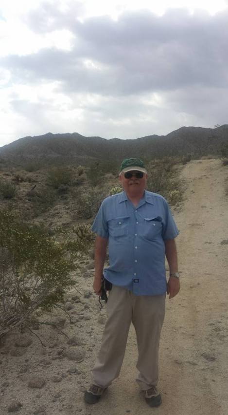 Me on the Randall Henderson Trail in Palm Desert