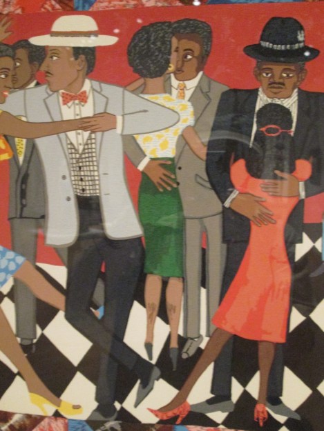 Detail from Faith Ringgold’s Groovin’