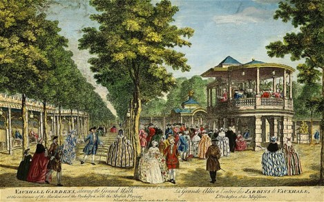 London’s Vauxhall Gardens in the 18th Century