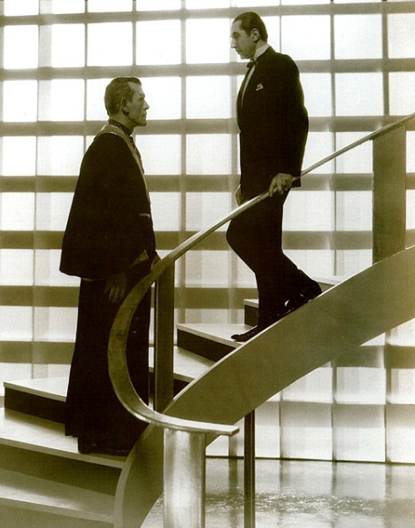 Art Deco Domestic Architecture in The Black Cat (1934)