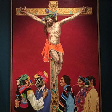 Paul Pletka’s Paintings “Tears of the Lord” at the Autry National Center