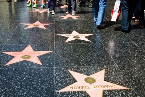 The Hollywood Walk of Fame
