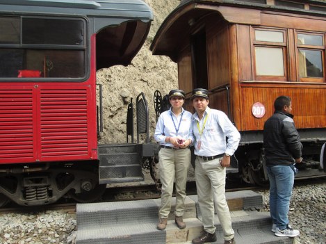 Train Conductors at Sibambe