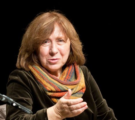 Svetlana Alexievich, Winner of the 2015 Nobel Prize for Literature