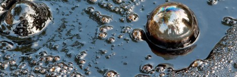 Tar Bubbles at the La Brea Tar Pits