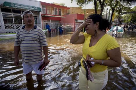 Flooding in the Streets of Villahermosa